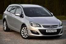 Opel Astra LIFT 1.4 TURBO 140 KM BENZYNA / Niski Przebieg / Z NIEMIEC / Warto !