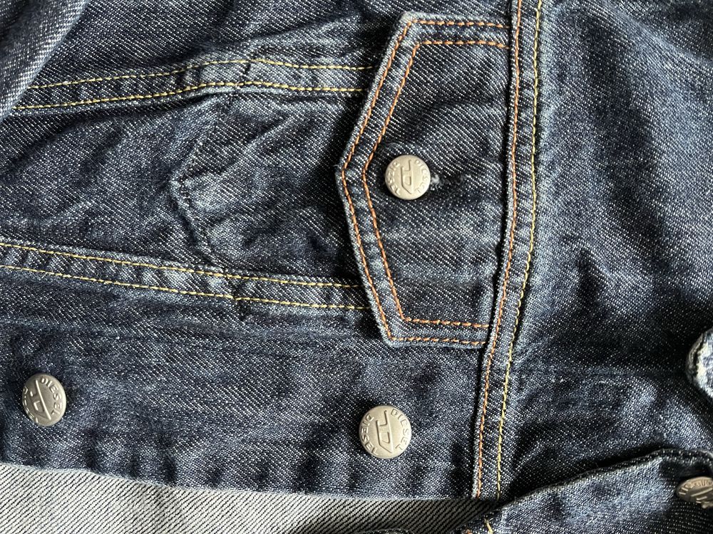 kurta jeansowa diesel 90s only the brave jacket denim Italy vinatge