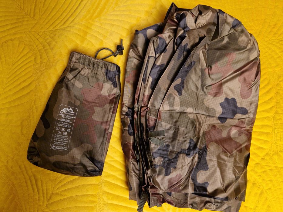 Płachta Biwakowa Helikon Supertarp Small - PL Woodland / wz.93
