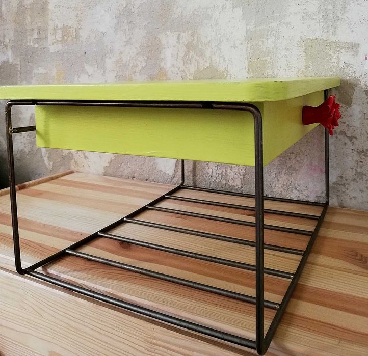 szafka ścienna retro mid centurt skandynwaski design