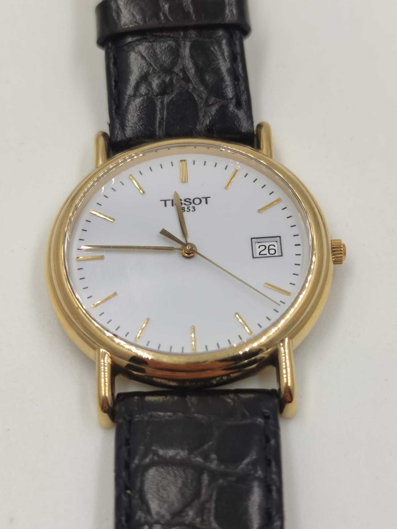 Złoty zegarek Tissot 18k