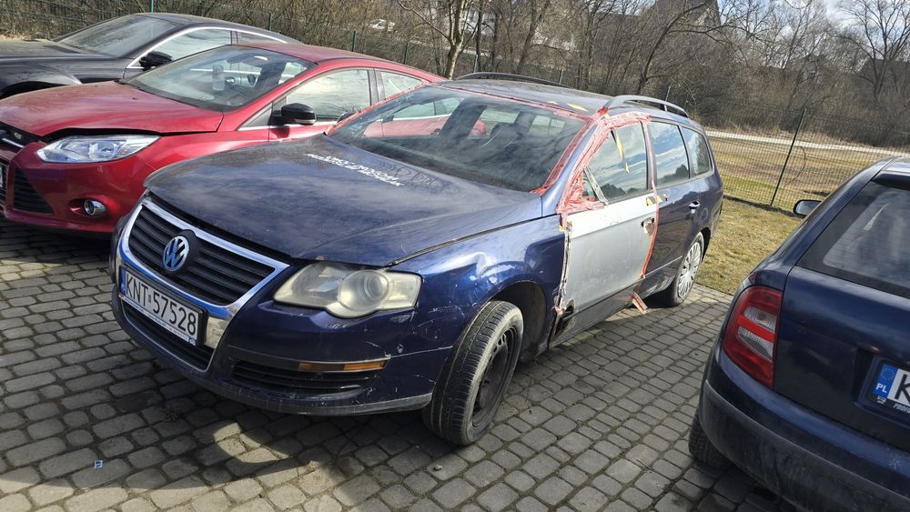 Vw pasaat b7 maska zderzak blotnik pas lampa deska drzwi