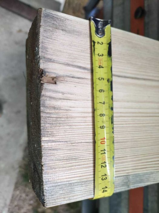 Kantówka sosnowa - heblowana 6,5 x 14,5 długości 1,40 - 1,60 m