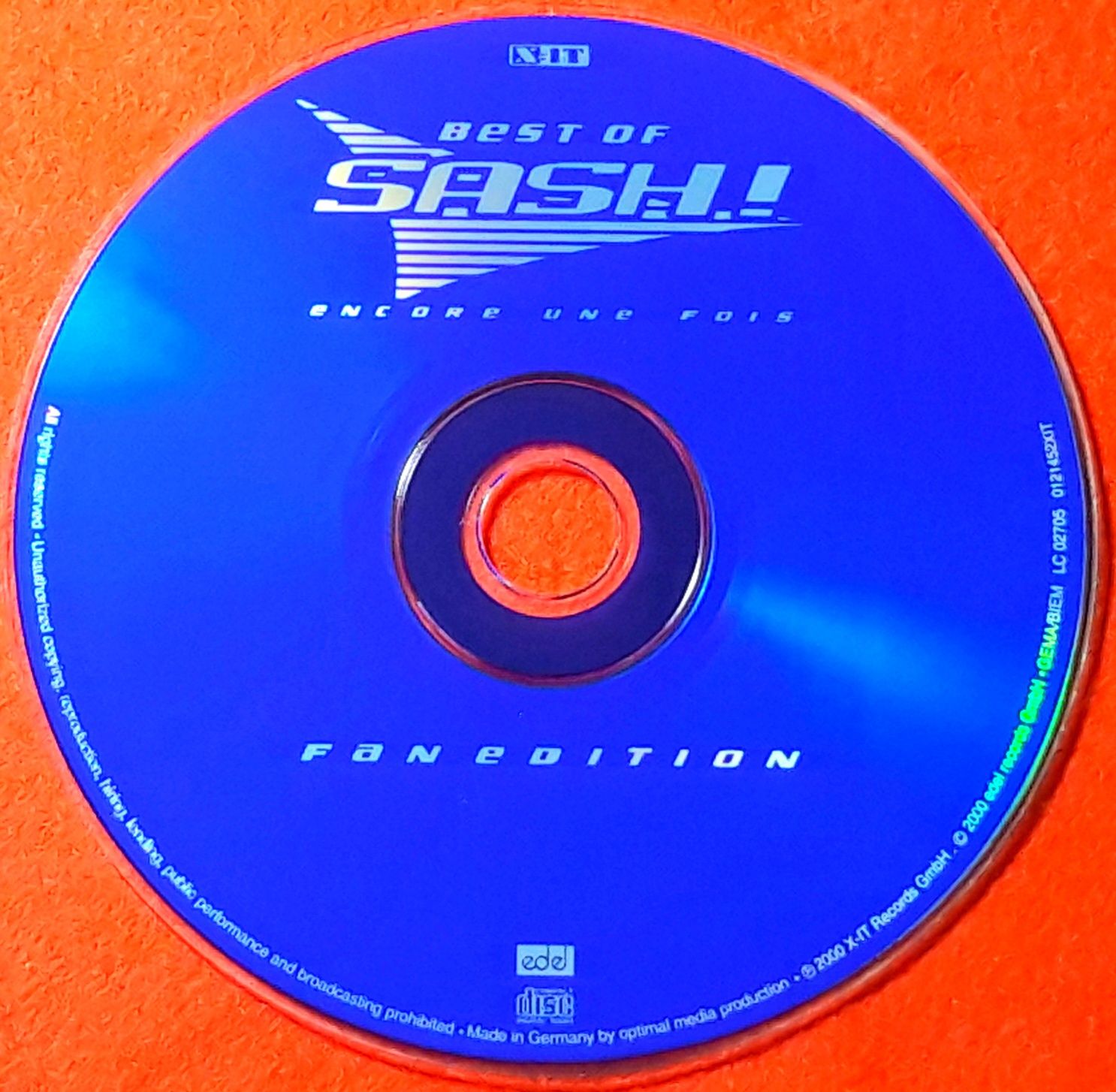 Sash! – Best Of Sash! / Encore Une Fois (CD, 2000)