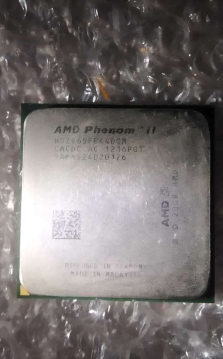 Процессор AMD Phenom II X4 965 Black Edition. Б/у