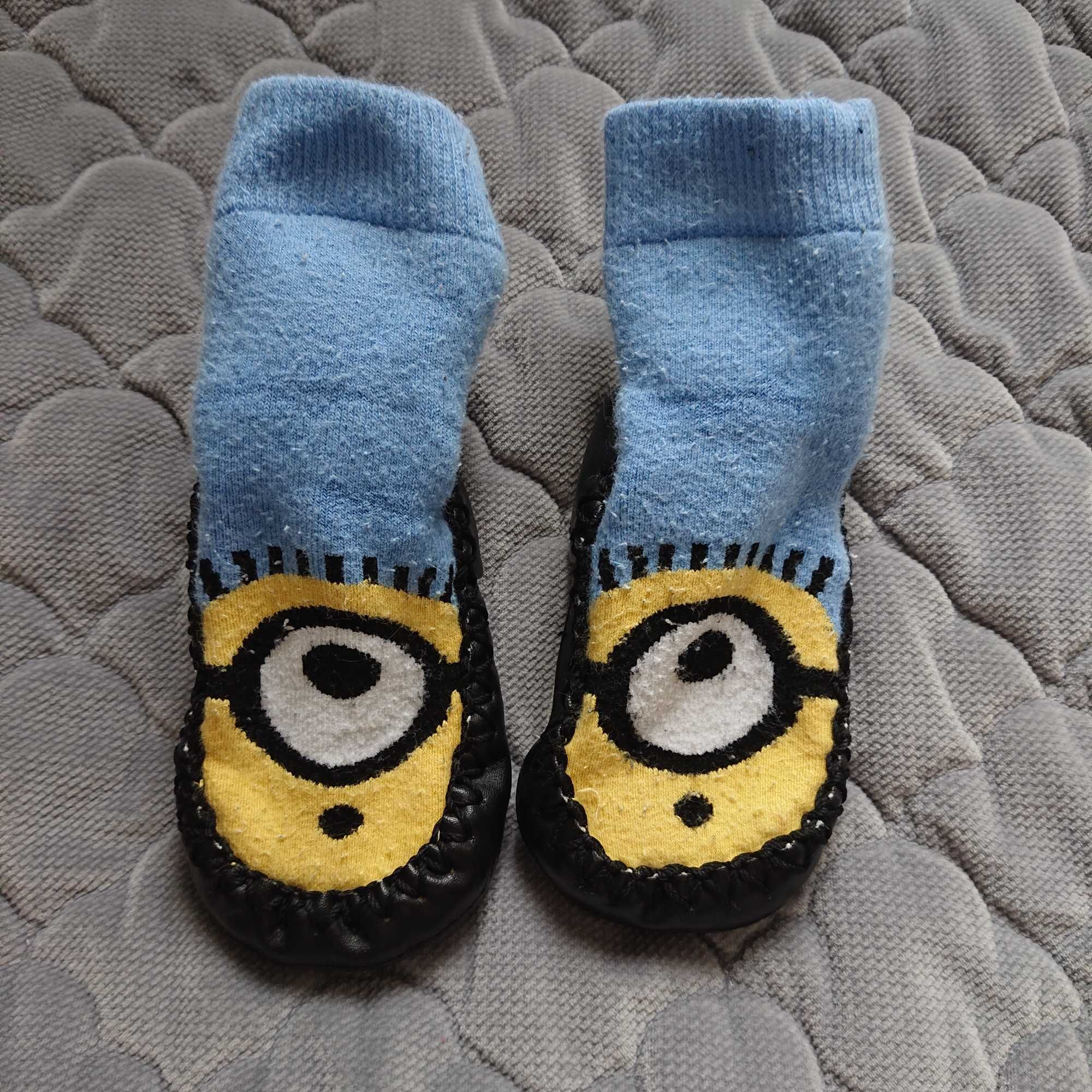 Skarpetki - ciapcie Minionki, rozmiar 22/23