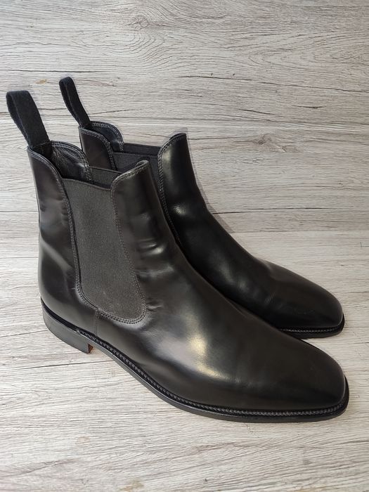 Loake 45р челси ботинки мужские сапоги туфли кожаные Англия