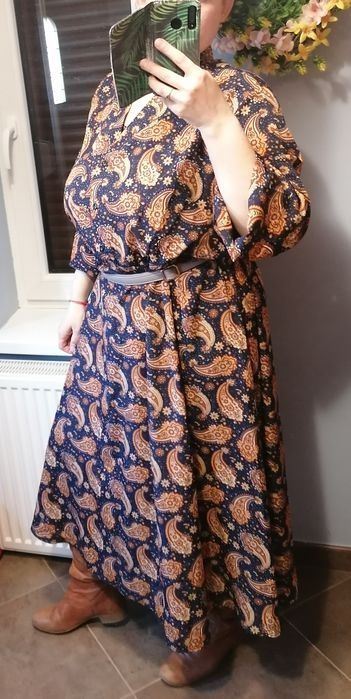 Sukienka w stylu Boho roz 4XL