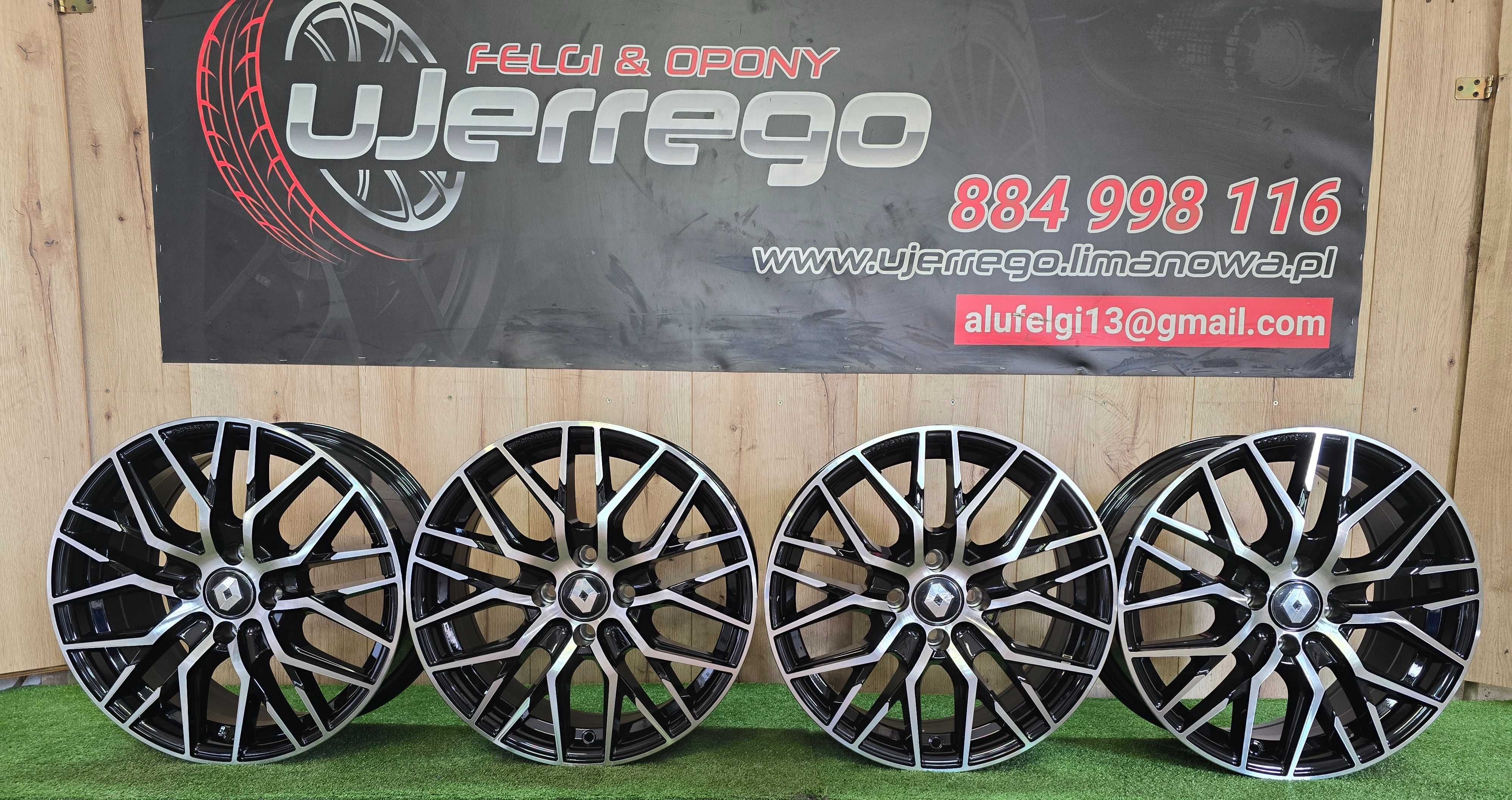 NOWE ALUFELGI RENAULT 16x4x100 - Captur,Clio.Modus,Twingo,ZOE