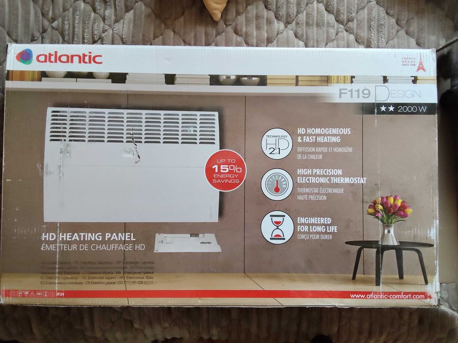 Конвектор електричний Atlantic F119 CMG TLC/M2 2000W