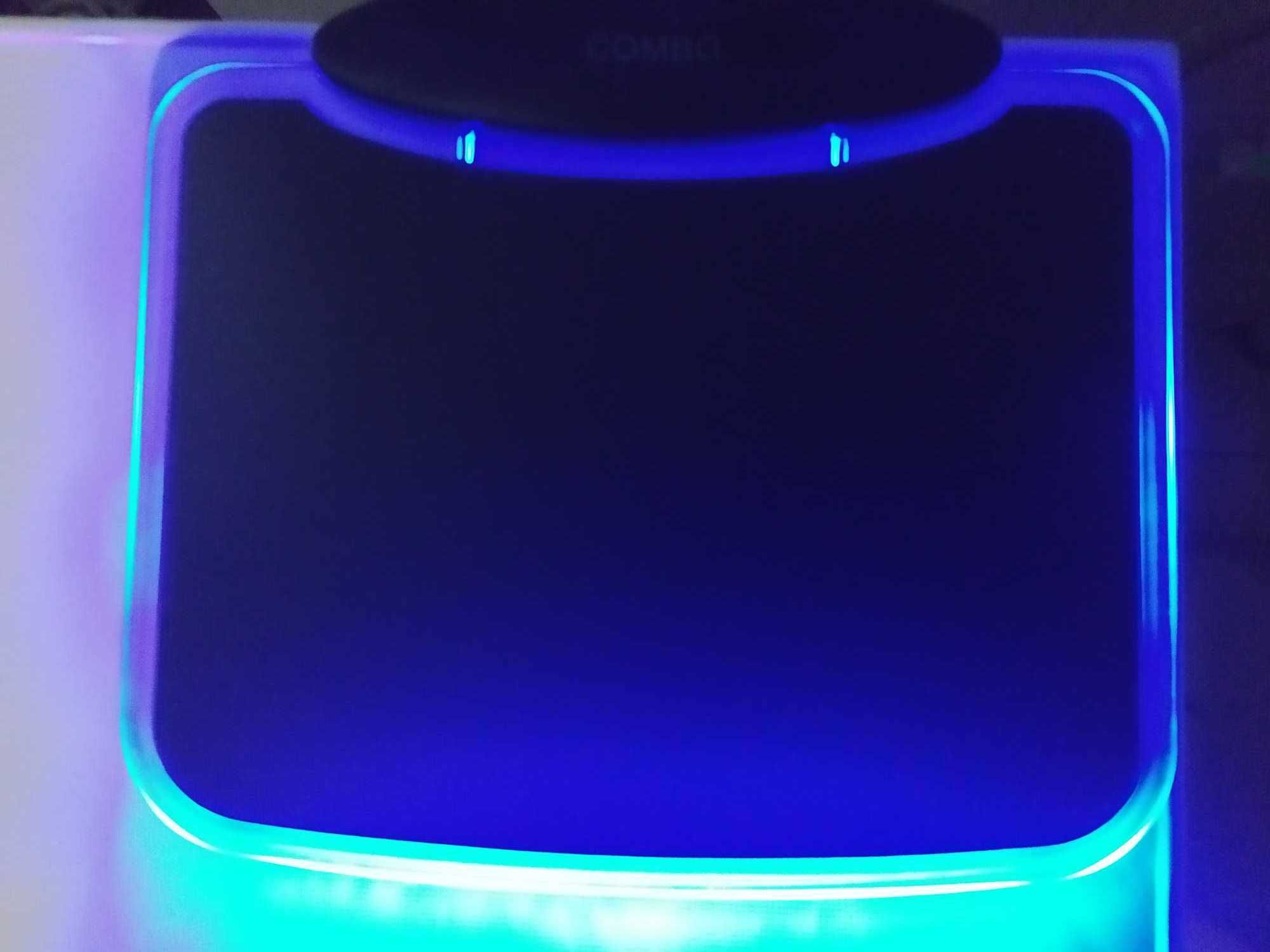 Podświetlana Podkładka pod myszkę LED z rozdzielaczem USB