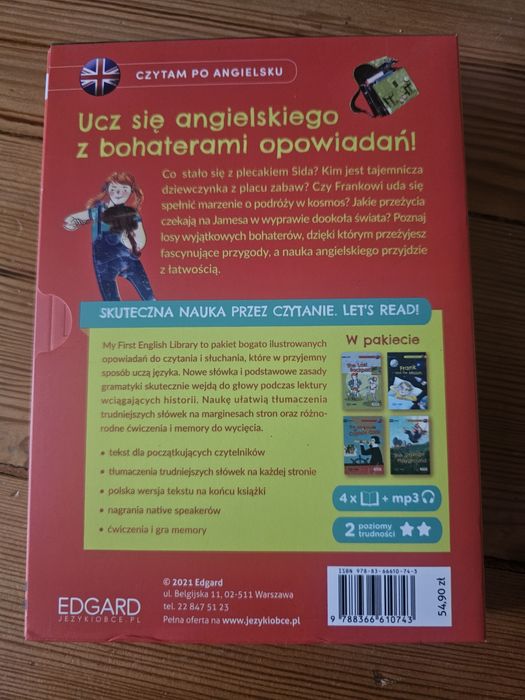 My first english library