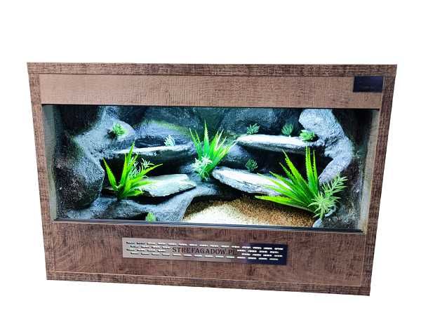 Terrarium pustynne nr627 60/40/40 dla gekona lamparciego NA ZAMÓWIENIE