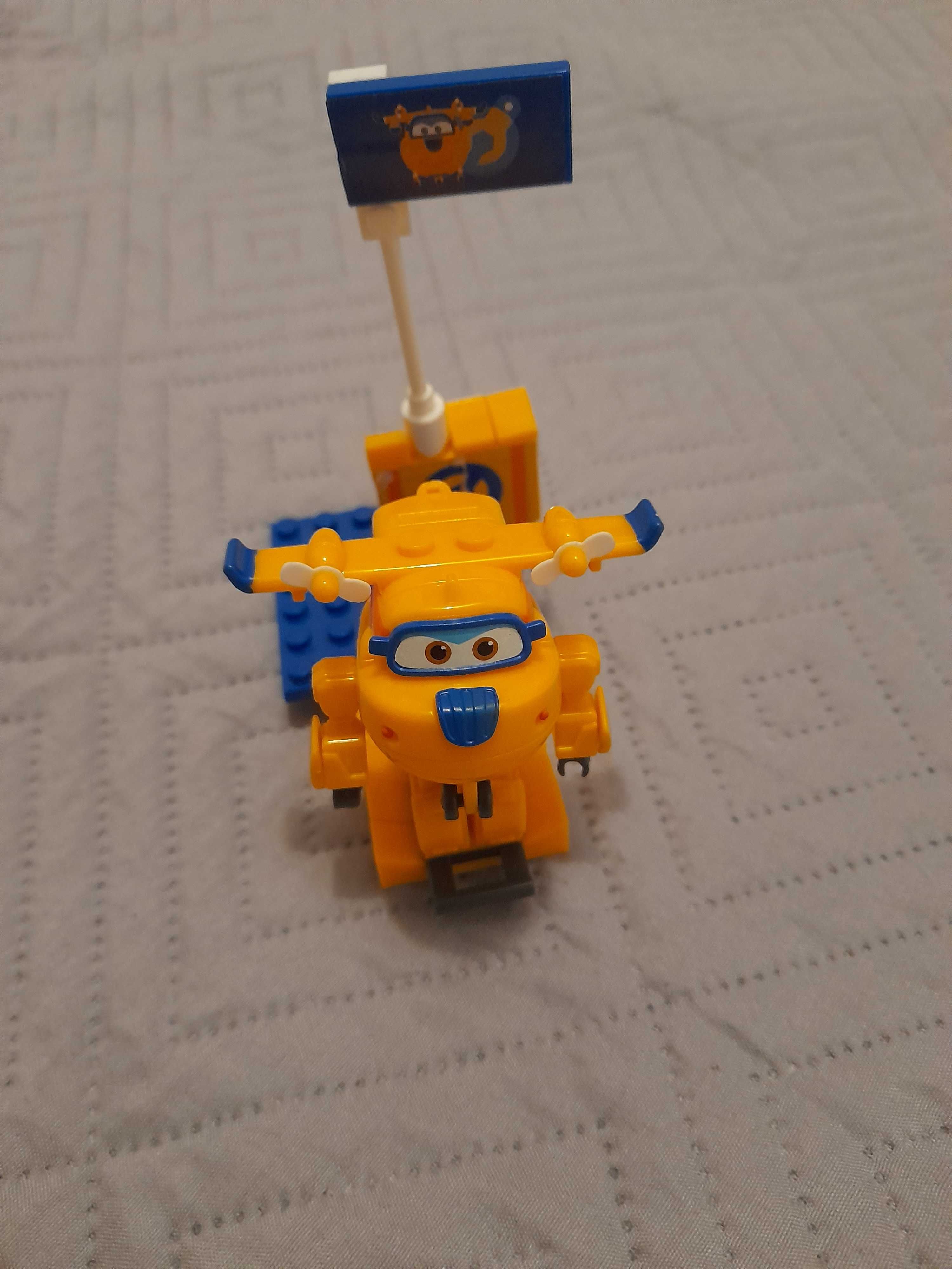 Super Wings Mini Lego Avião Robô "Donnie"