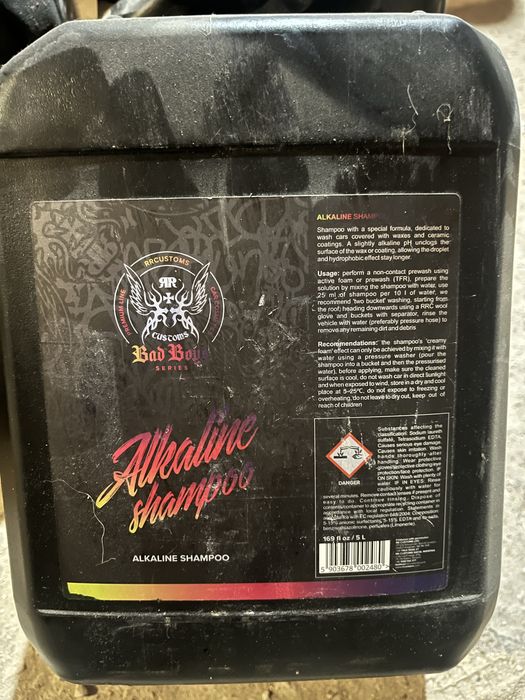 Pordutos de limpeza de carros