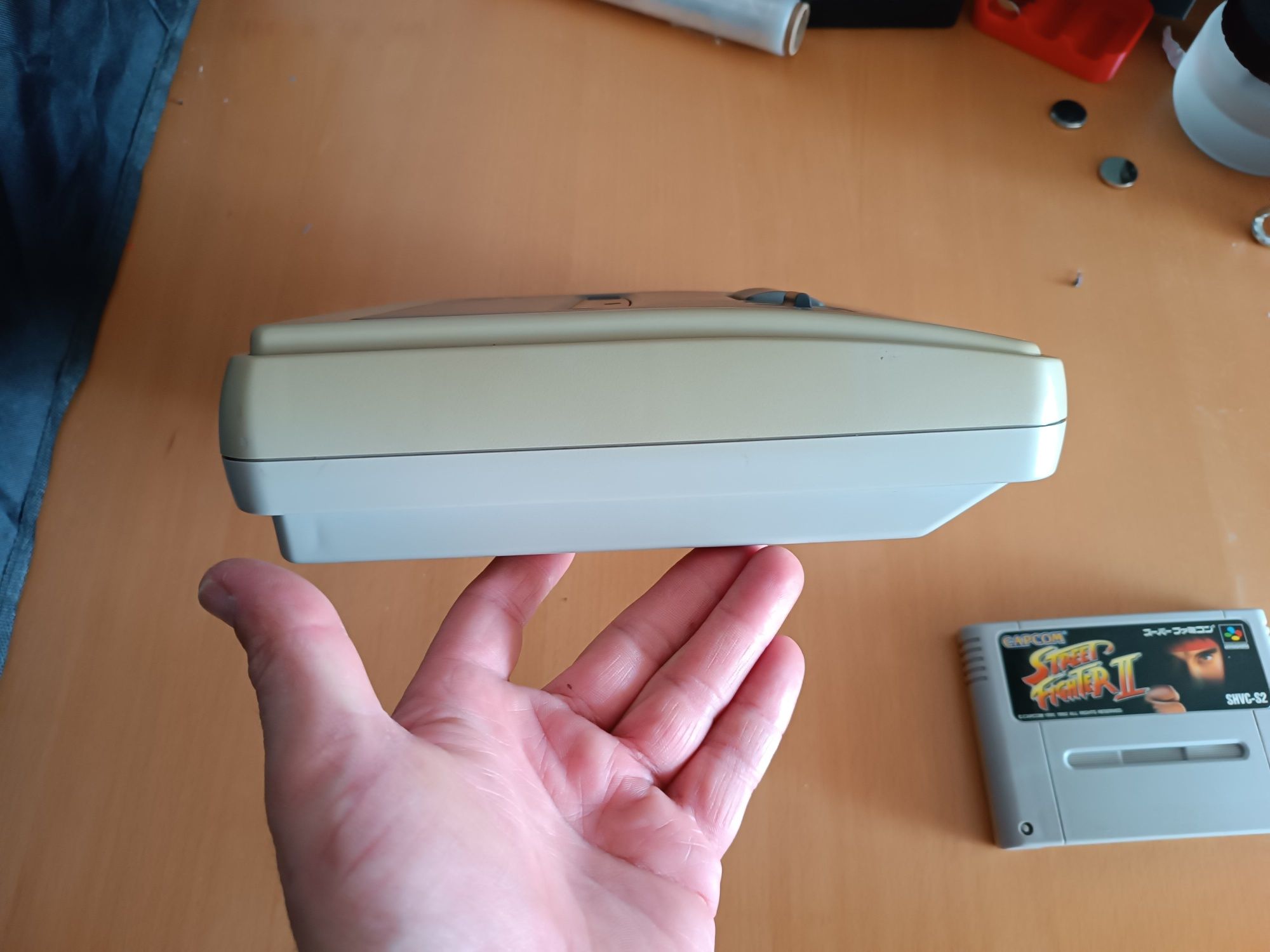 Super Famicom sem cabos e carregador + jogo