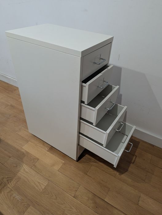 Komoda Helmer Ikea biała