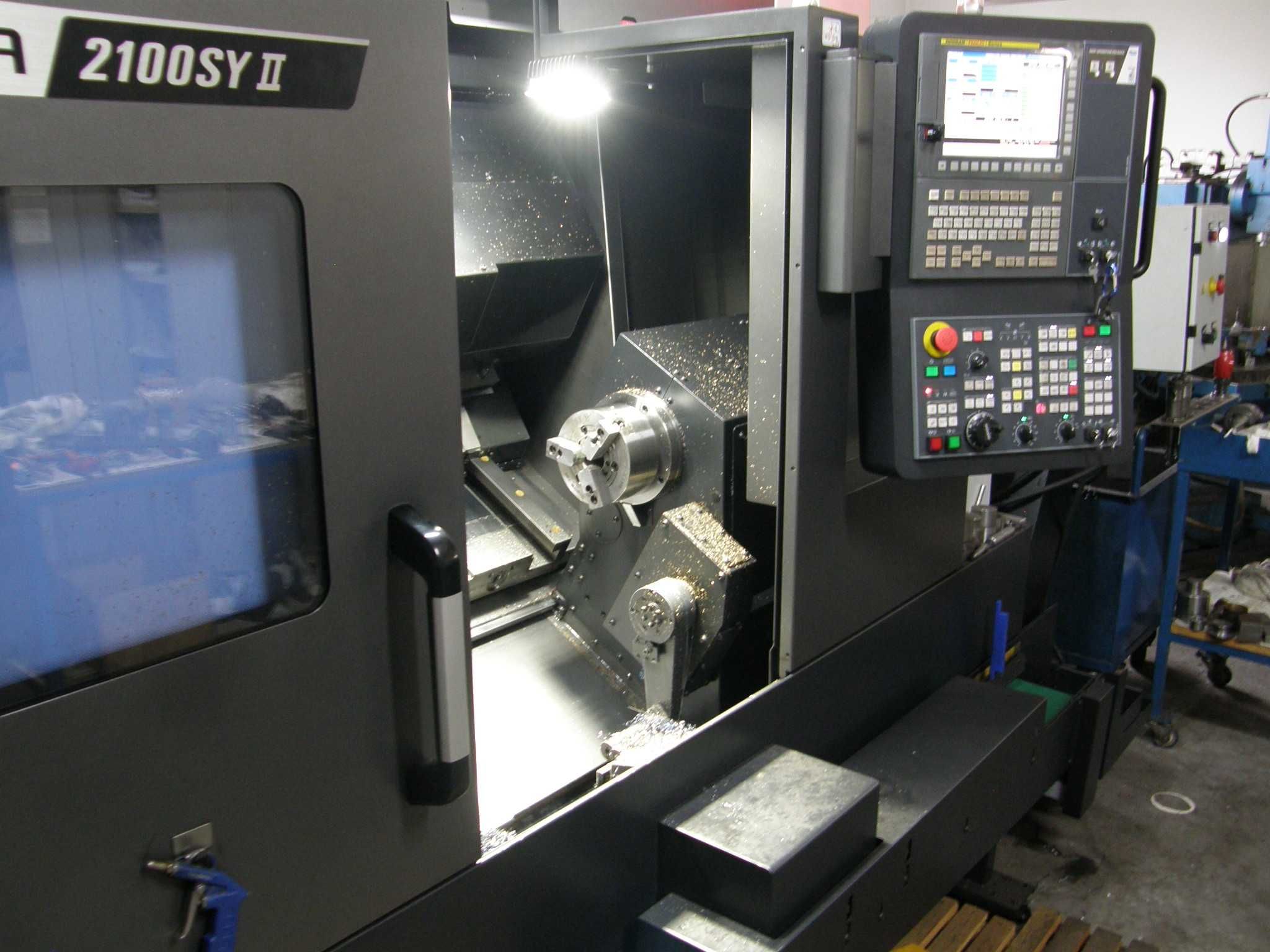 Tokarka CNC Doosan PUMA 2100 SY II Centrum obróbcze