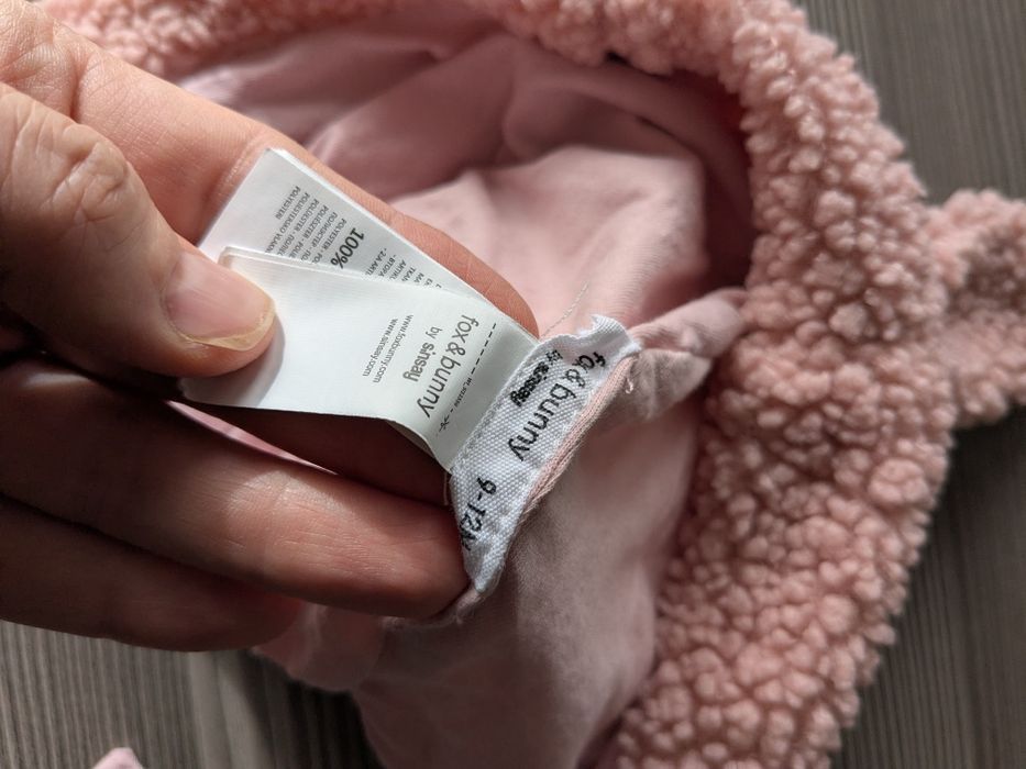 Czapka z uszkami od Sinsay, r. 9–12 miesięcy