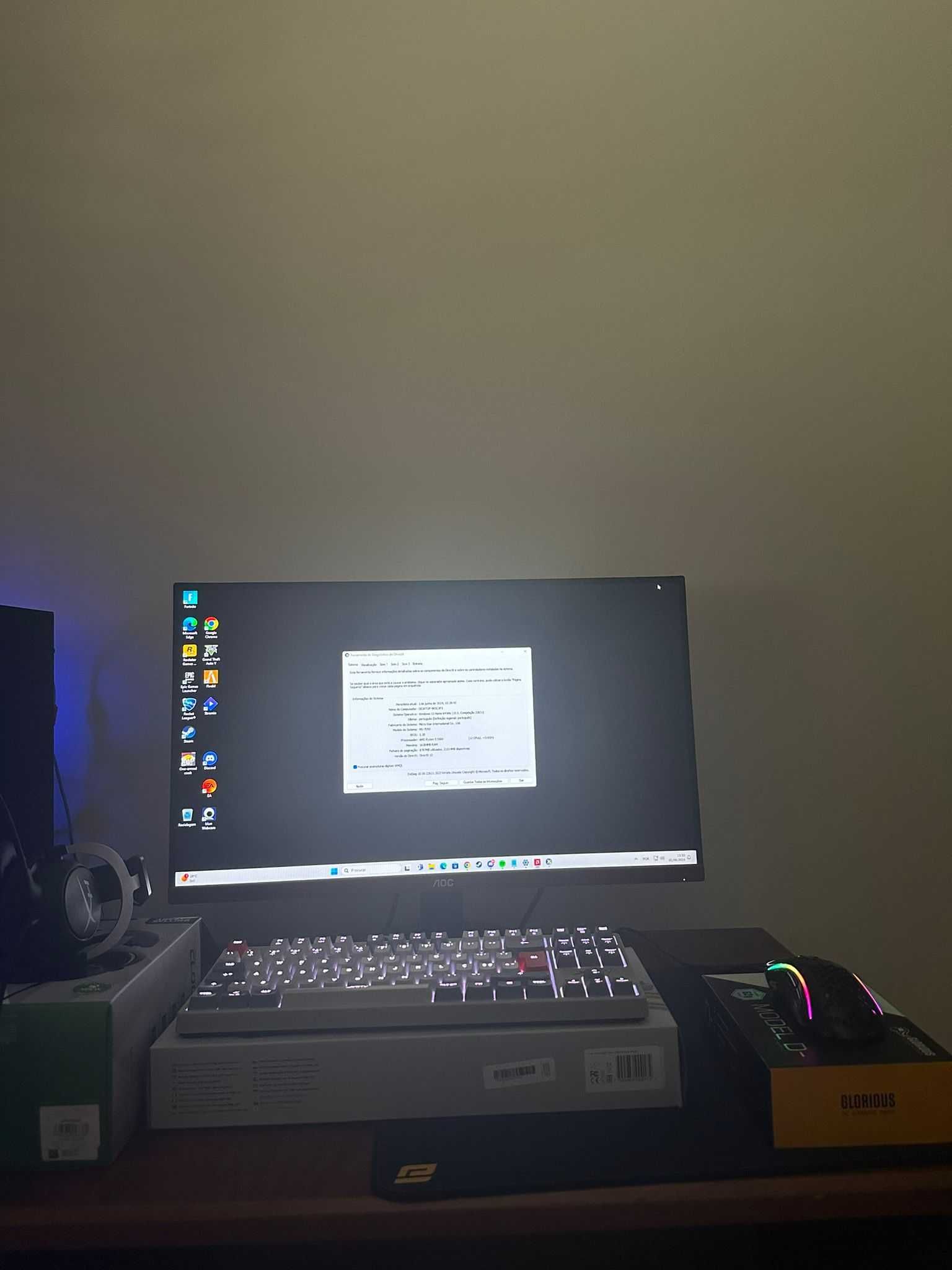 computador gamer pouco usado