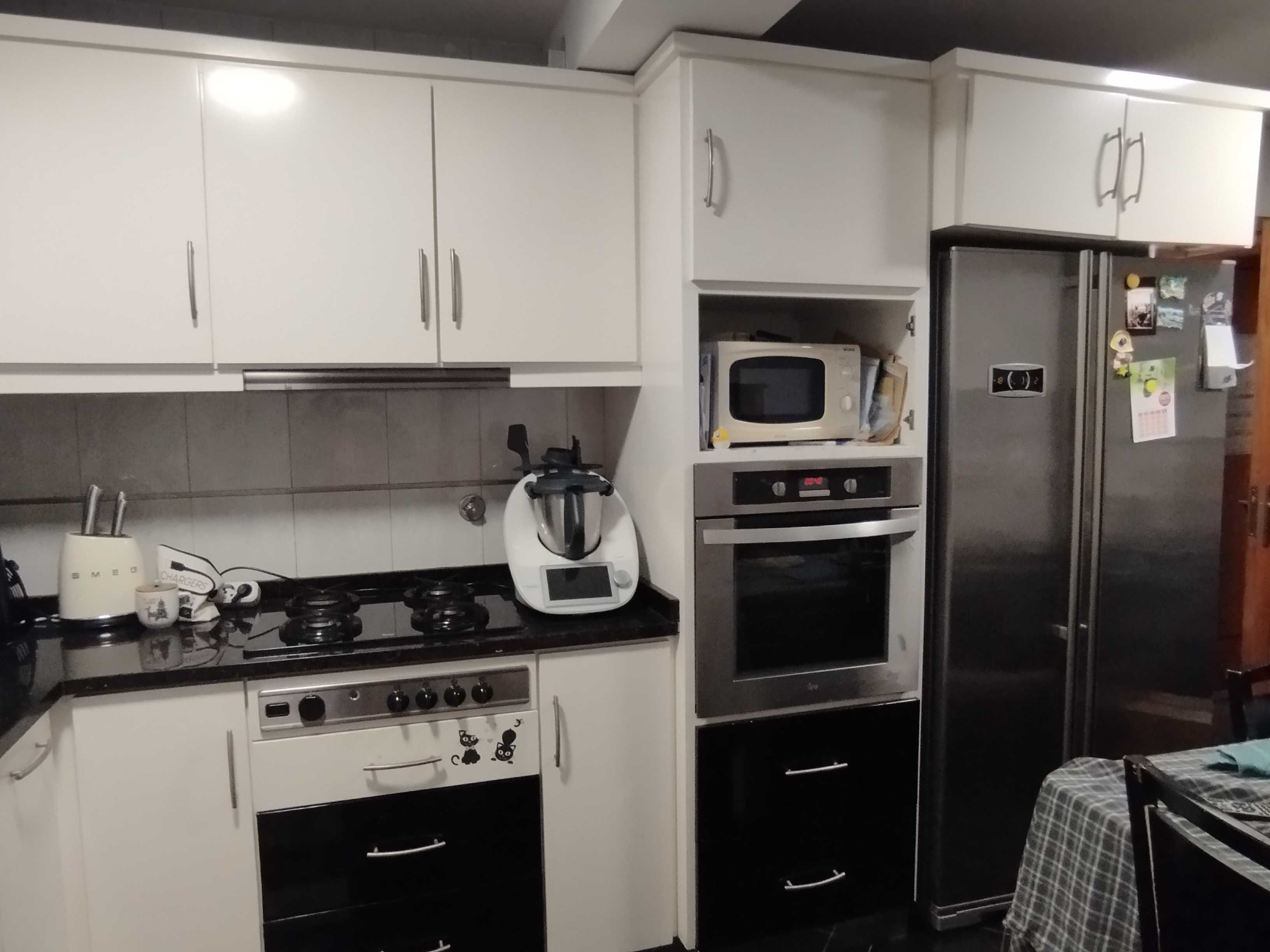 Cozinha MDF lavado branco