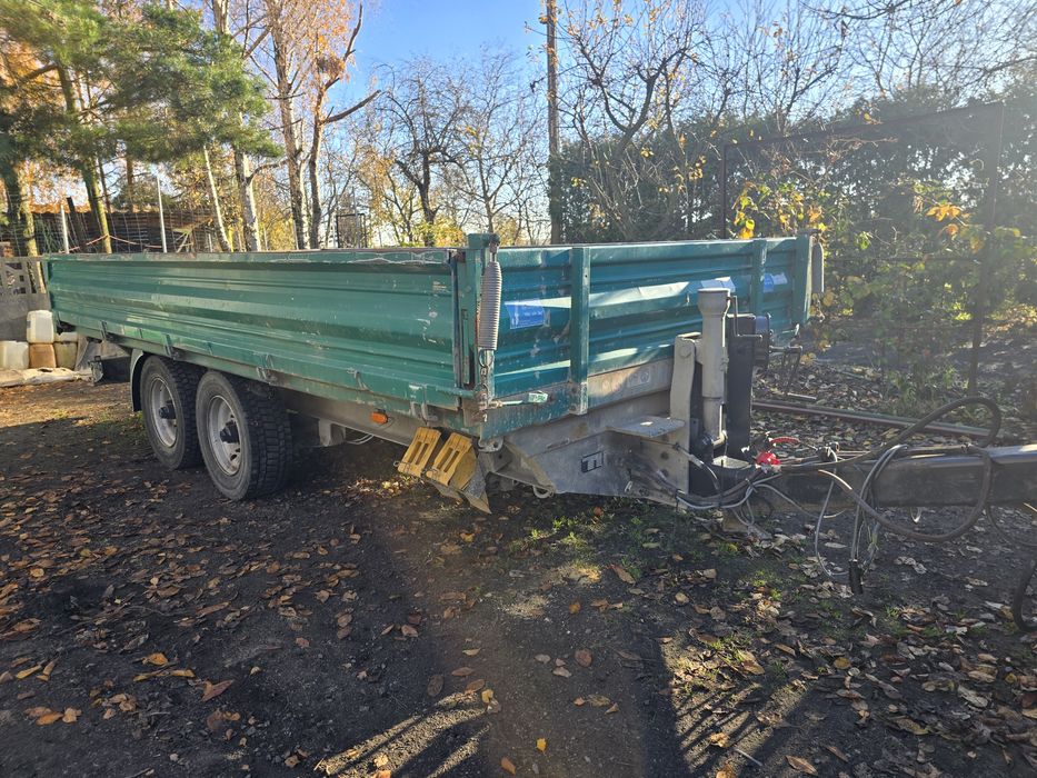 Przyczepa Moeslein laweta wywrotka tandem