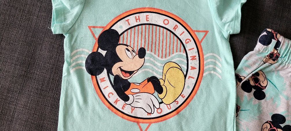 Komplet letni Disney Mickey Mouse  rozmiar 86