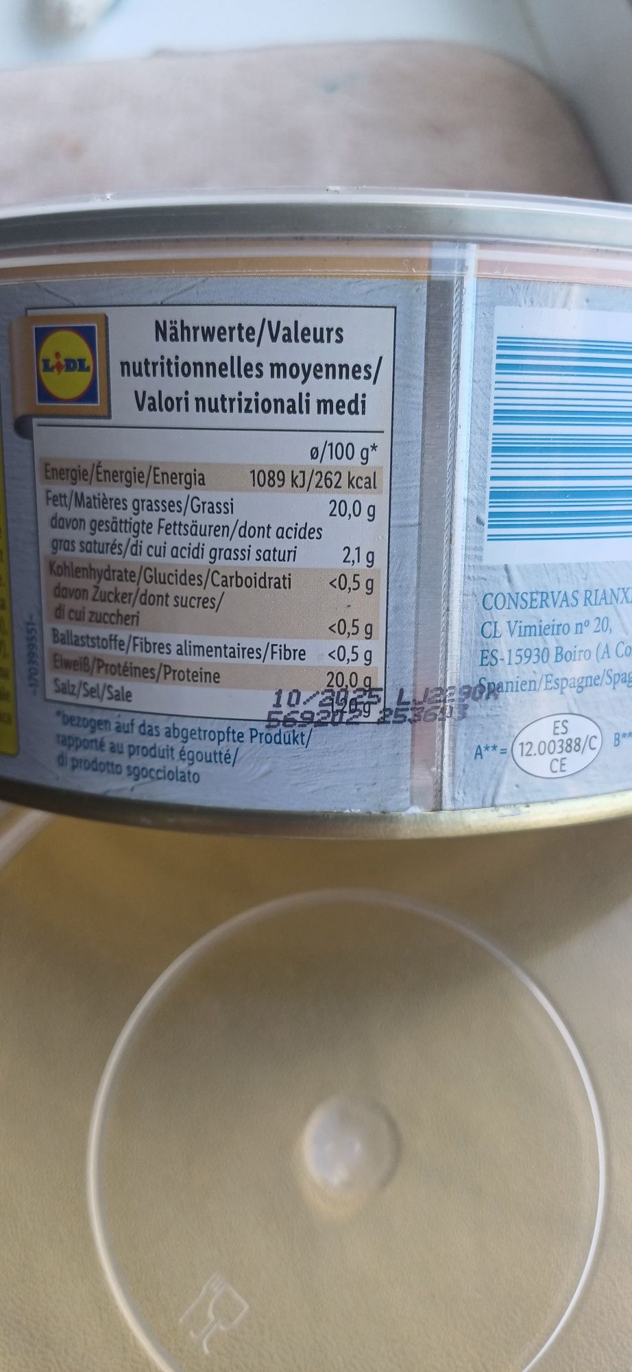 Консерва філе тунця Іспанія  900 грам