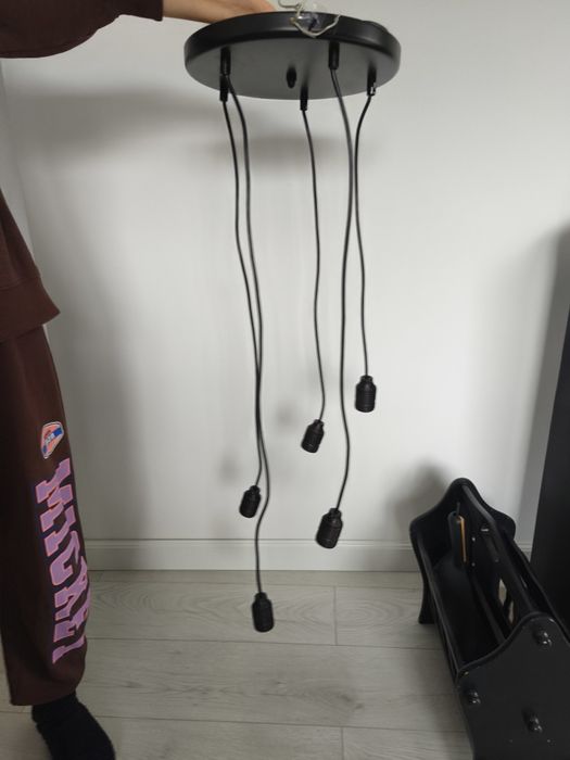 Lampa wisząca retro vintage