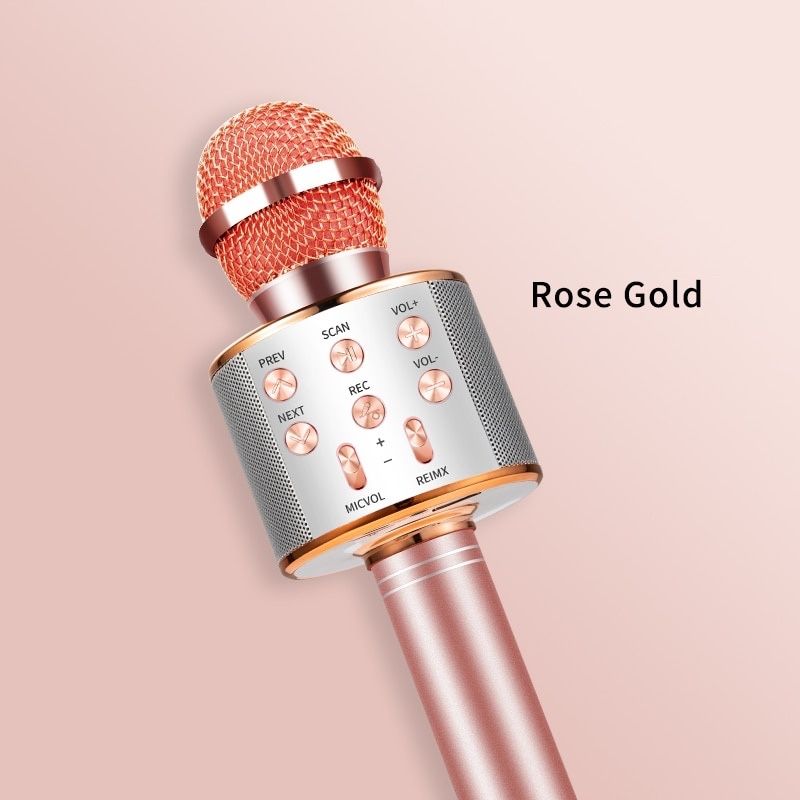 Mikrofon głośnik bluetooth karaoke 1800mah Android