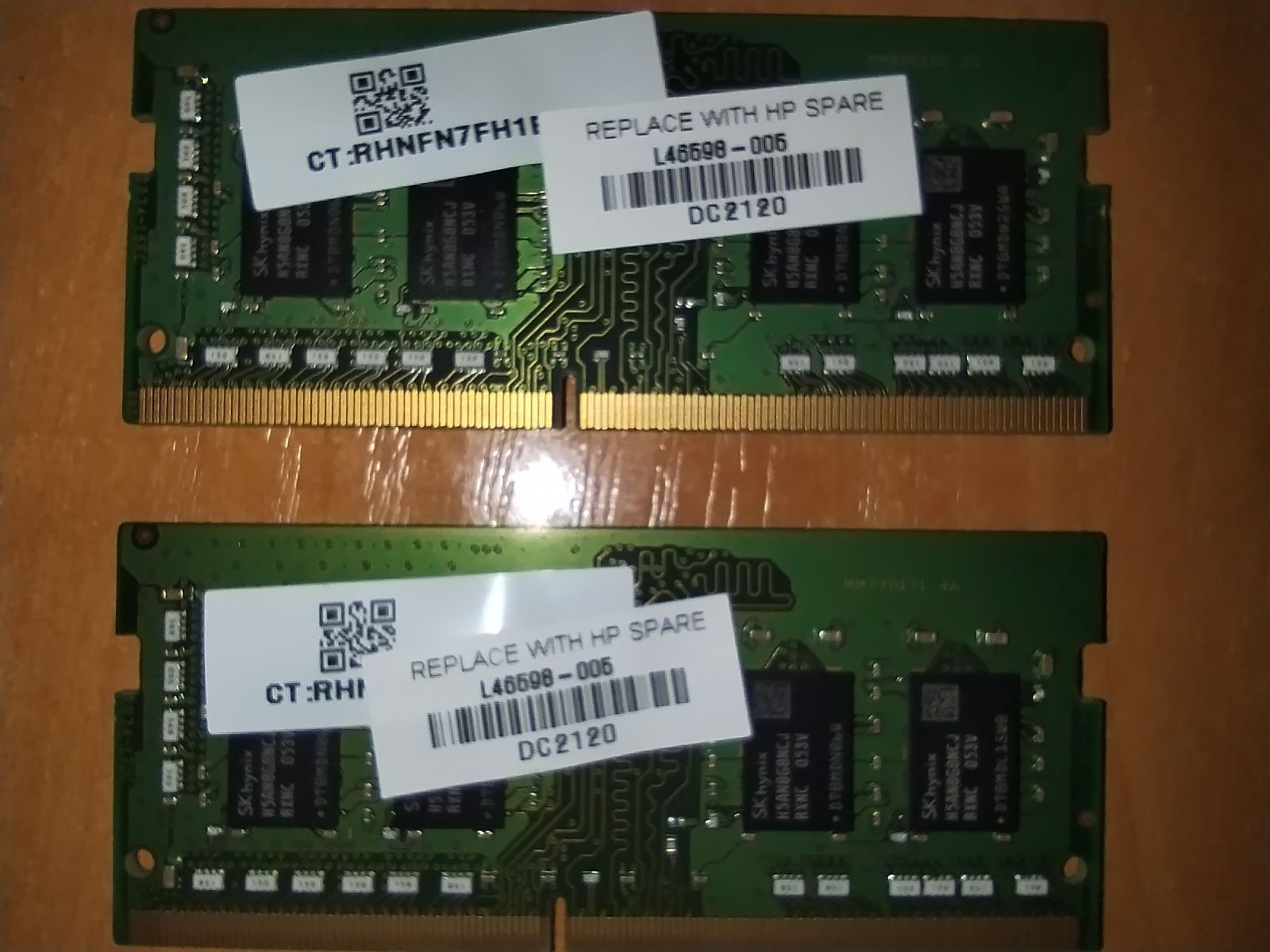 Оперативка для ноутбуку 2х8GB SK hynix DDR4 3200 MГц