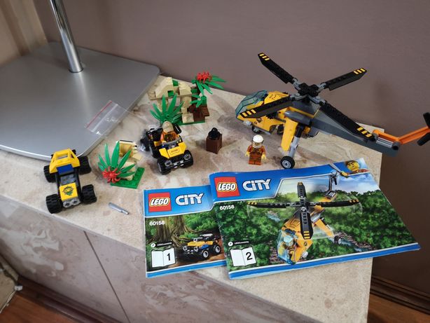 Lego Explorer 60158 i 60156, bdb stan, niekompletny