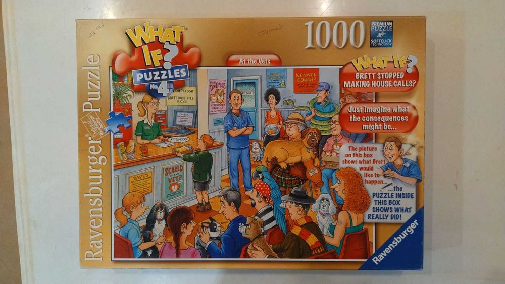 Пазли What if №4 на 1008шт серії Wasgij продаж/обмін