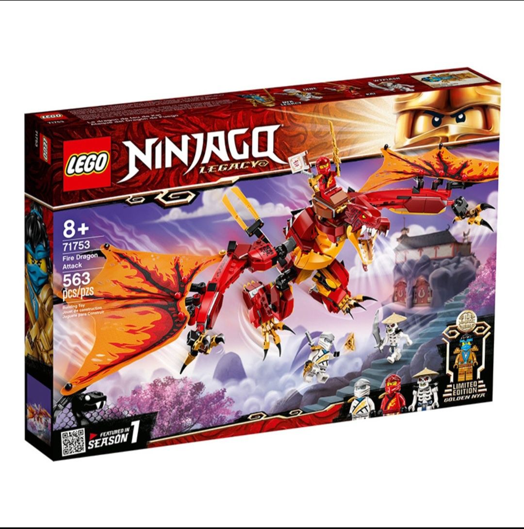 LEGO Ninjago Legacy, Atak smoka ognia, 71753