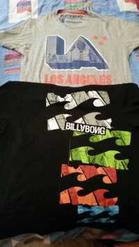 Tshirts billabong e pull and bear