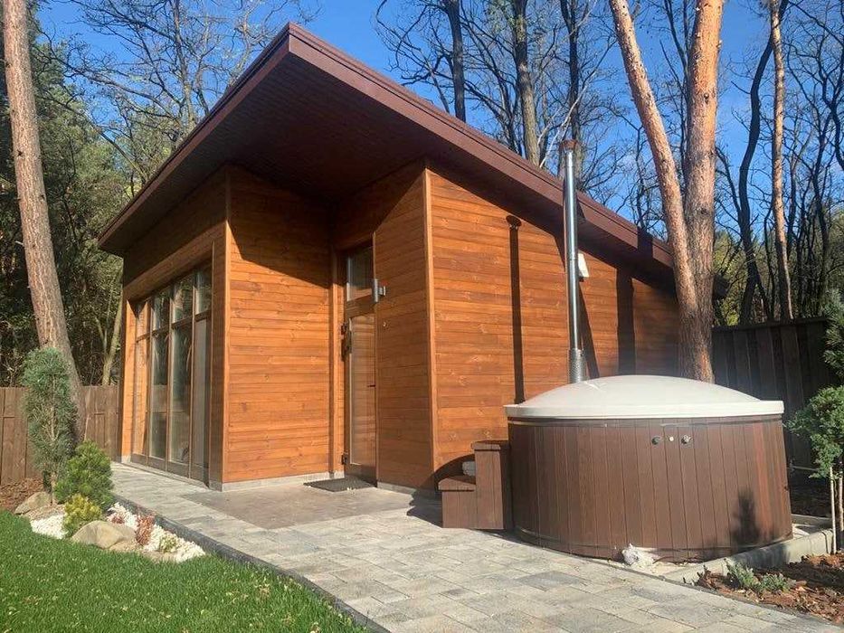 Чан на дровах. Купіль з підігрівом. Джакузі.
