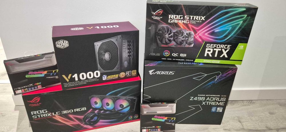 Computador i9 10900k + Aorus z490 xtreme + 32gb 4000MHz + 2080 SUPER