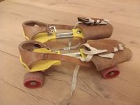 Wrotki na buty używane regulowane