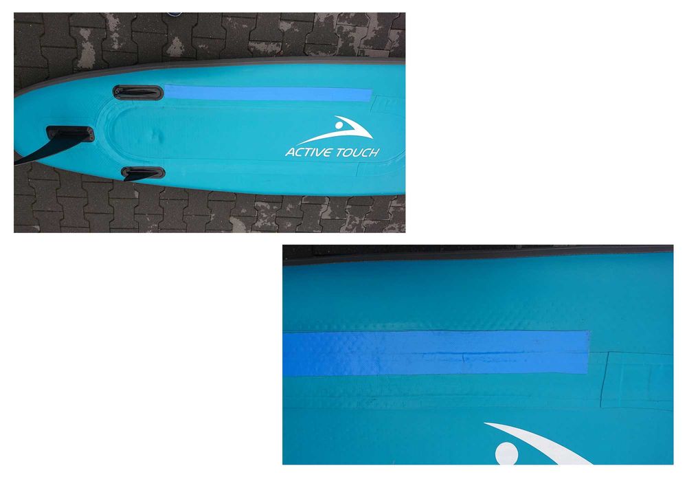 SUP pompowa deska pływania dmuchana Paddle-Board+siedzisko wiosło Demo