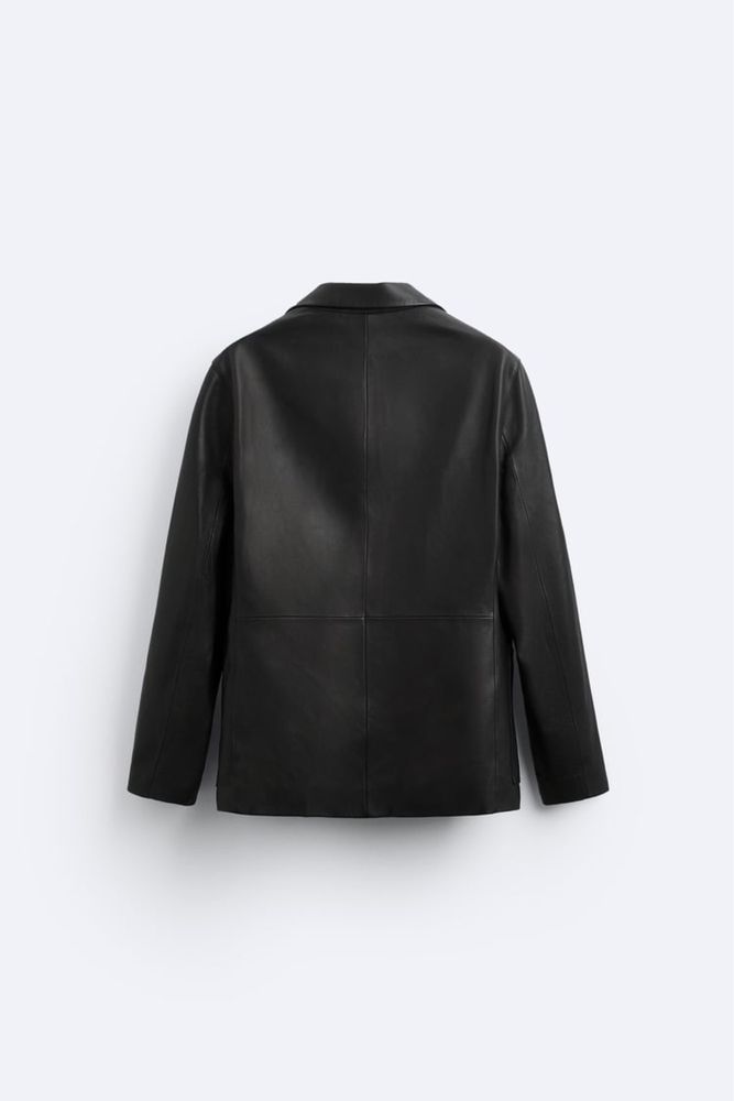 Skórzana marynarka. 100% skóra. Rozmiar XL. Zara.