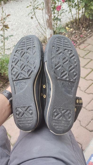 Trampki Converse damskie czarne zimowe z futerkiem barankiem oryginał