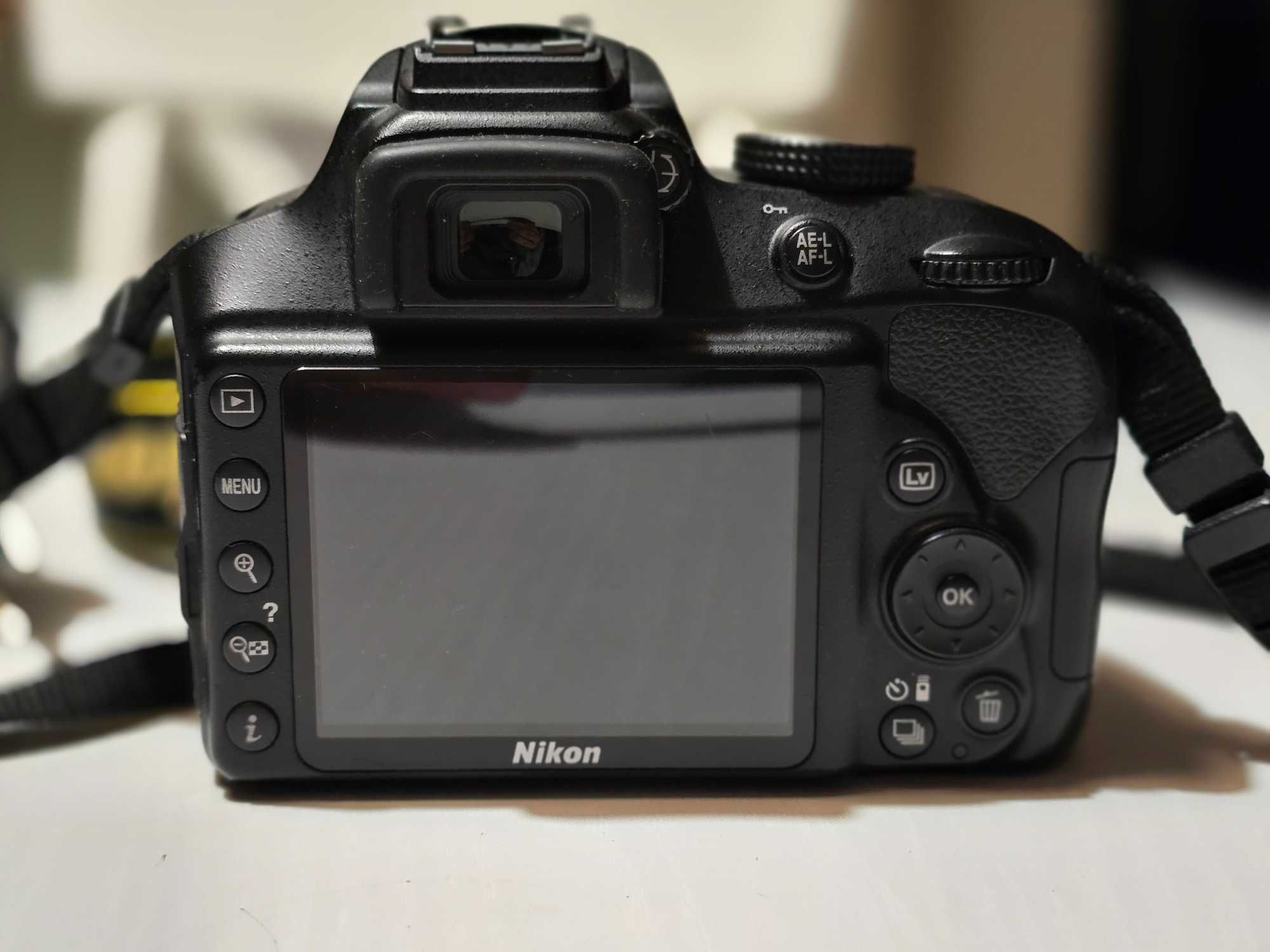 Lustrzanka Nikon D3400 okazja najtaniej mały przebieg