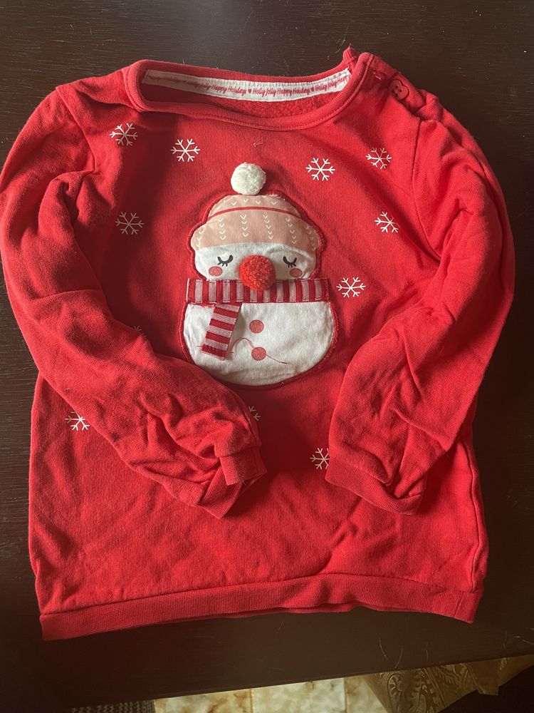 Sweat de Natal para bebe 18-24 meses