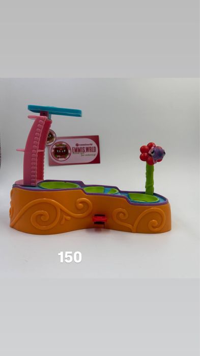 lps littlest pet shop дом плейсети аксессуари