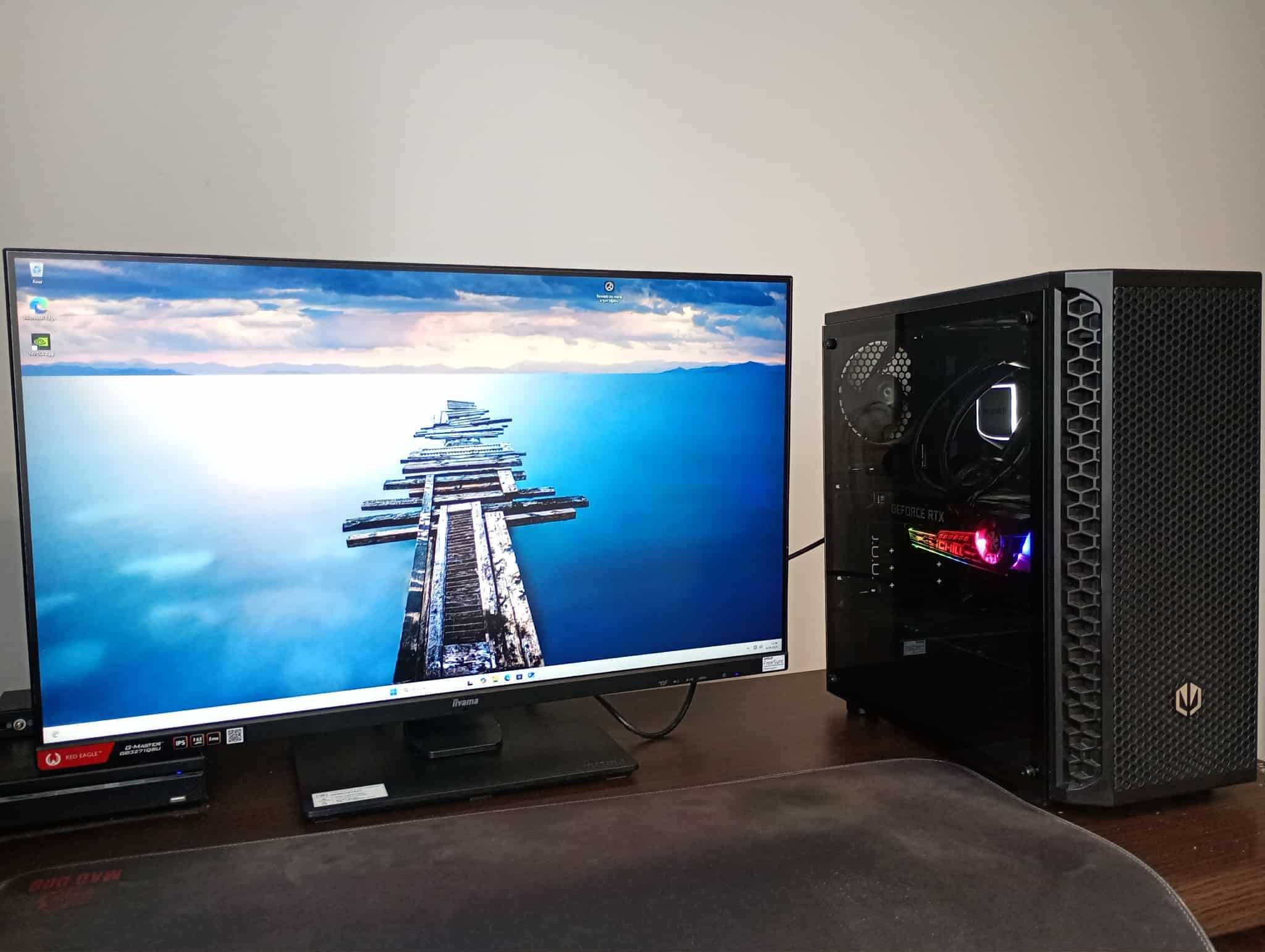 Sprzedam komputer gamingowy + monitor