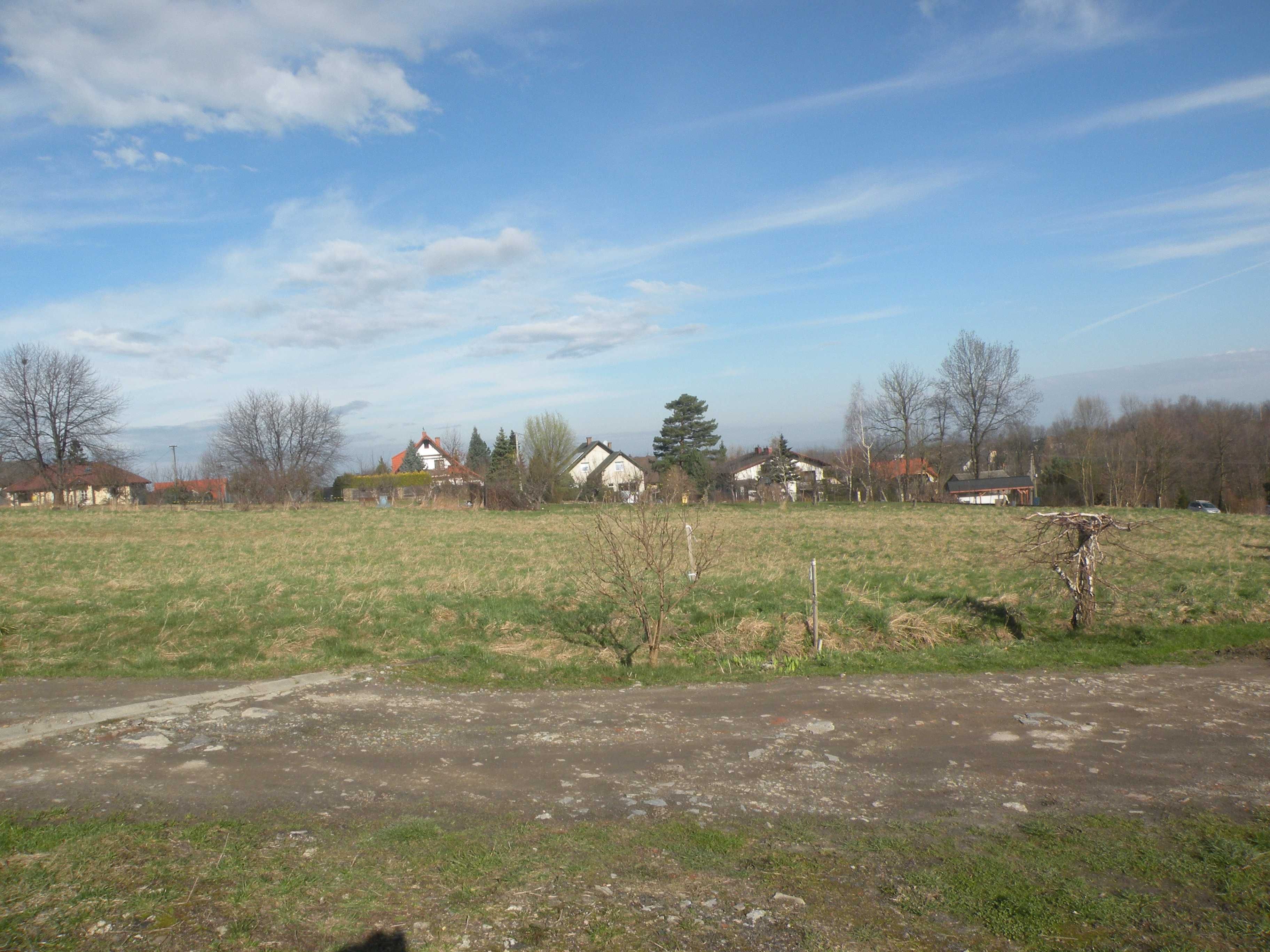 Działka budowlana Kozy ul. Złota widok na góry. Małe Kozy, Stary Dwór