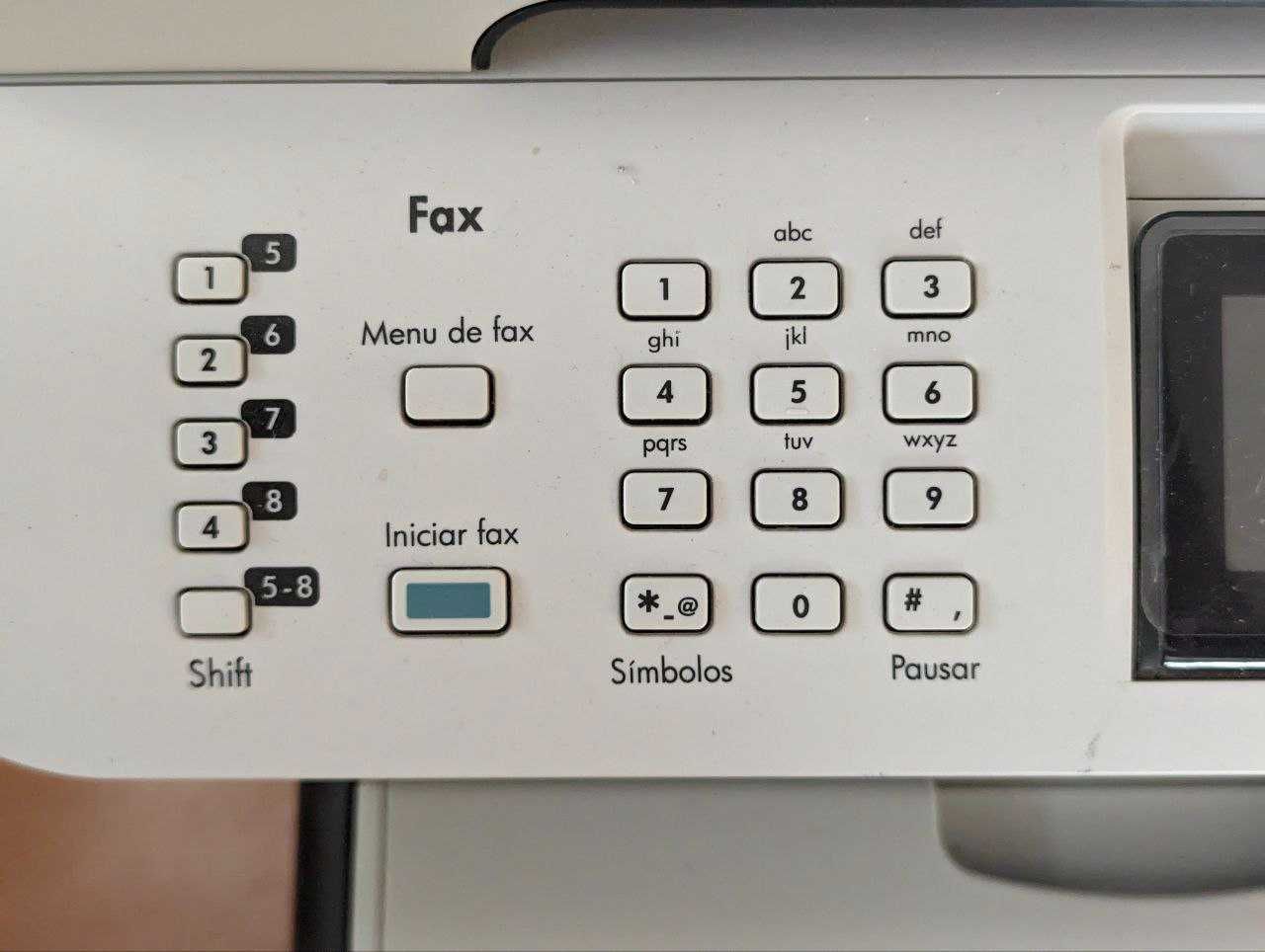 impressora HP color laserJet cm1312nfi MFP