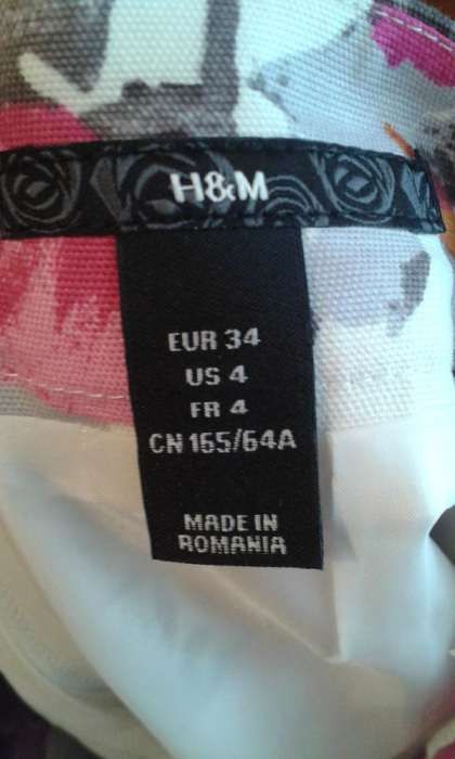 Spódnica damska H&M 34 XS Hawajska Bal przebierańców Babski Comber