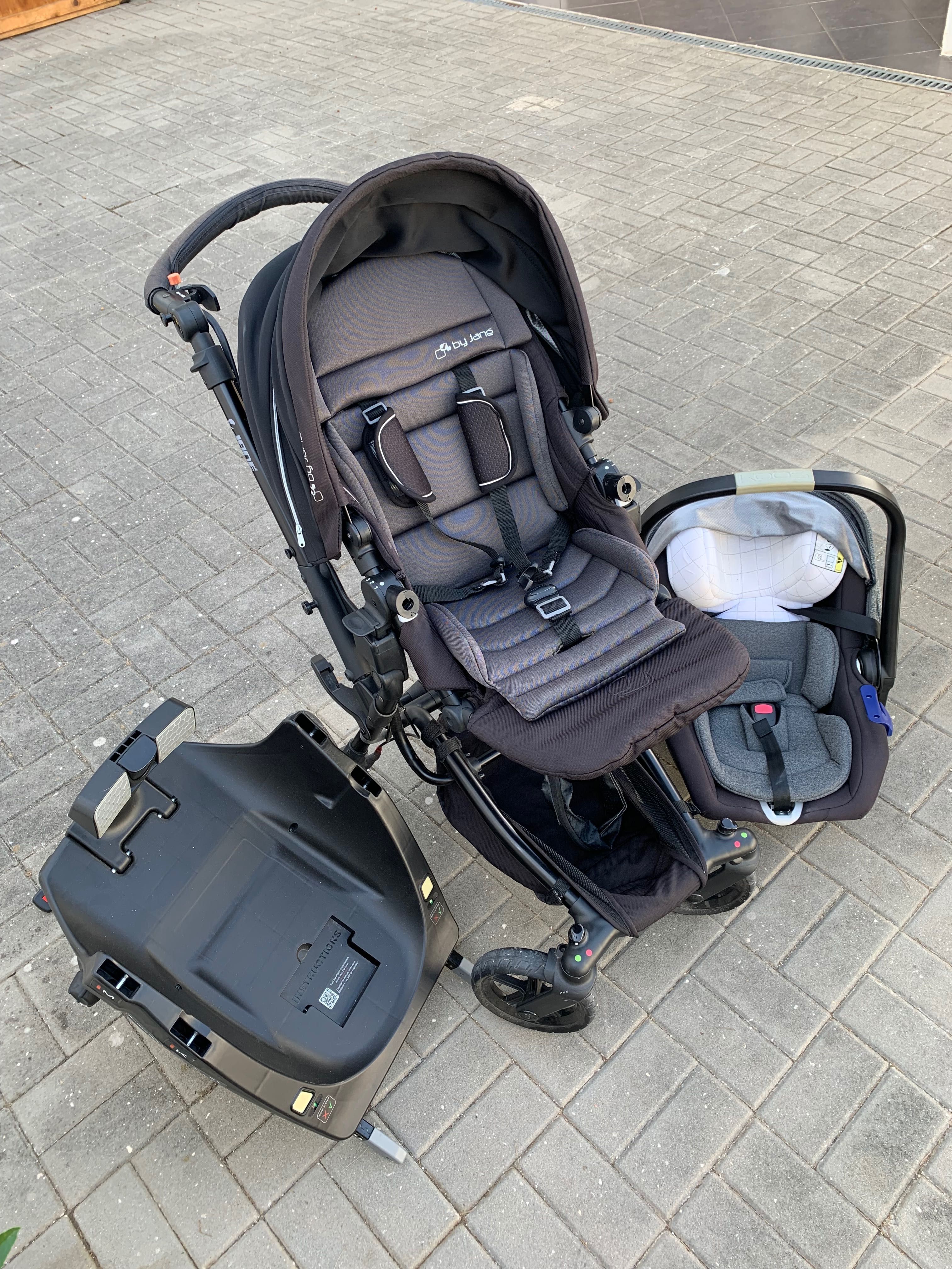 Carrinho bébé, isofix, ovo e cadeira de passeio