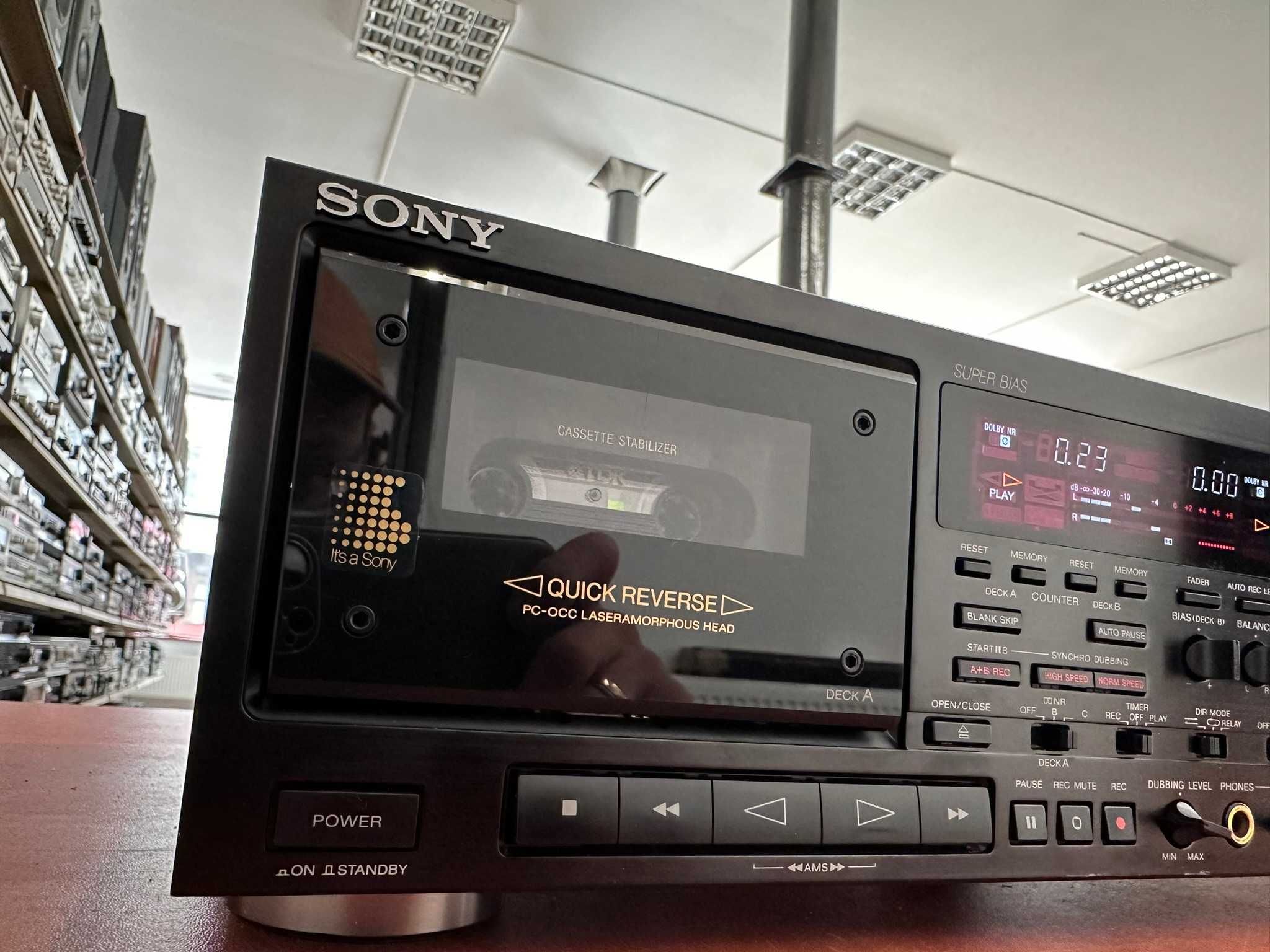 Magnetofon Sony TC-WR 870 wysoki model